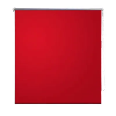 Produktbild von vidaXL Verdunkelungsrollo 84,4 x 175 cm, Stoffbreite 80 cm, rot