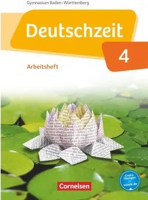 Produktbild von Deutschzeit Band 4: 8. Schuljahr - Baden-Württemberg - Arbeitsheft mit Lösungen