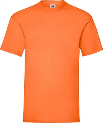 Produktbild von Fruit of the Loom 61-036-0 | Valueweight Herren T-Shirt - Farbe: Orange - Größe: M