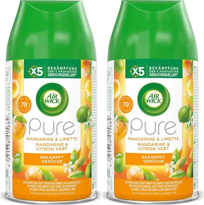 Produktbild von Air Wick Freshmatic Max Nachfüller 2x PURE Mandarine & Limette 250ml