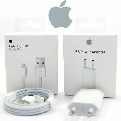 Produktbild von Apple 20W USB-C Power Adapter (Netzteil) Ladegerät + 1m USB-C to Lightning Ladekabel Charger Cable für iPhone 8