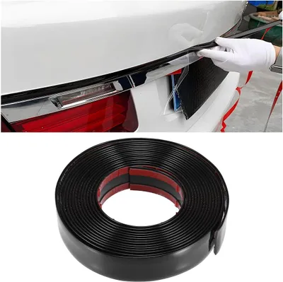 Immagine prodotto di Listelli decorativi per auto, flessibili, autoadesivi, cromati, neri, per personalizzare l'auto