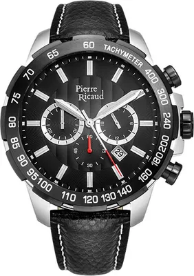 Zdjęcie produktu dla Zegarek męski Pierre Ricaud P97236.Y214CH czarny
