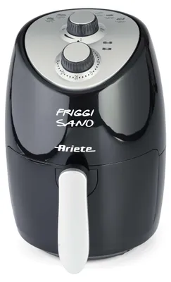 Heißluftfritteuse Kompakt 2 l 1000 W 200 °C schwarz