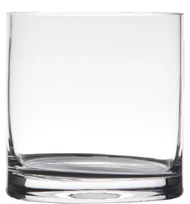 Produktbild von Hatchet Glasvase - transparent - 15 x D15 cm - Glas