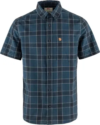 Produktbild von Fjällräven FJÄLLRÄVEN Övik Travel Shirt SS M Indigo Blau Blau M