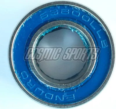 Image de Enduro Abec 3 63800 Llb bearing Silver 10 x 19 x 7 mm Silver 10 x 19 x 7 mm