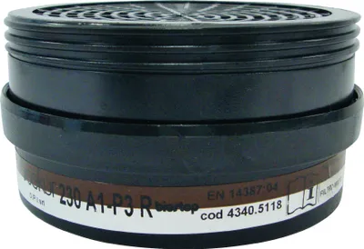 Productafbeelding van Ekastu combinatiefilter 230 A1-P3R, geschikt voor Polimask 230 (verpakking met 2 stuks)