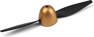 Produktbild von Amewi Propeller Set, Propeller, Schwarz, Gold