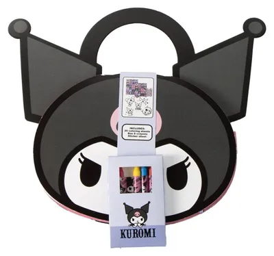 Produktbild von Cerda Group Kuromi Hello Kitty Malbuch Silber  Kinder Silber One Size