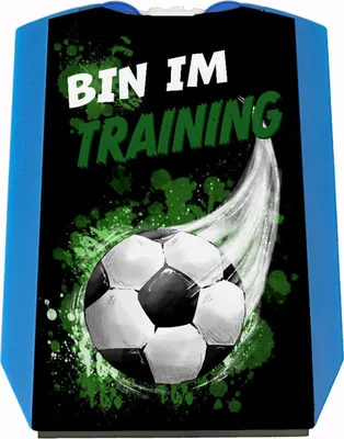 Produktbild von Bin im Training Fußball Parkscheibe mit 2 Einkaufswagenchips