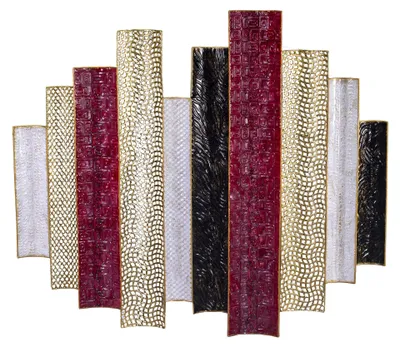 Immagine prodotto di Decorazione da Parete in in metallo rosso cm 89,5x79,4xh5,1