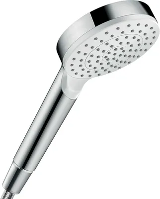 Image de hansgrohe Crometta douchette à main 1 jet EcoSmart, blanc/chrome, 26333400