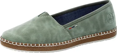 Produktbild von Rieker Damen Slipper elegante Halbschuhe M2270, Größe:39 EU, Farbe:Grün
