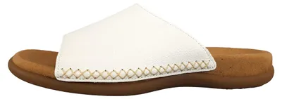 Produktbild von Gabor 03.705 Damenschuhe - bequeme Pantoletten weiß Freizeit NEU