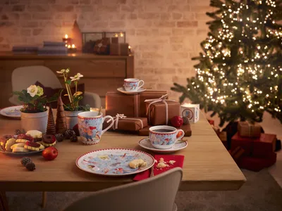 Produktbild von Hutschenreuther Sammelserie 2022 Sternschale 34 cm Weihnachtsabe.