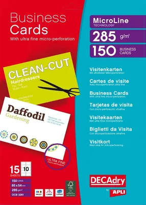 Produktbild von DECAdry OCB-3261, 8.5 cm, 5.4 cm