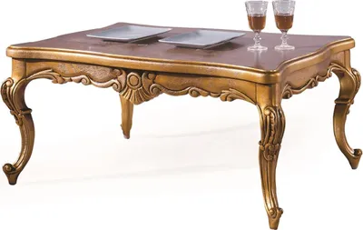 Produktbild von Casa Padrino Luxus Barock Couchtisch Antik Gold 100 x 90 x H. 45 cm - Wohnzimmertisch mit Glasplatte - Barockstil Wohnzimmer Möbel