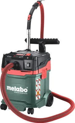Produktbild von Metabo Akku-Sauger AS 36-18 M 30 PC-CC, mit manueller Filterabreinigung und CordlessControl, incl. Zubehör