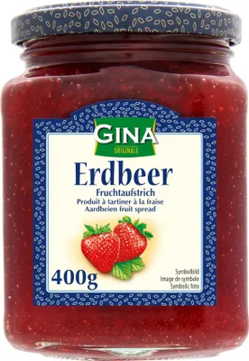 Produktbild von Gina Fruchtaufstrich Erdbeer