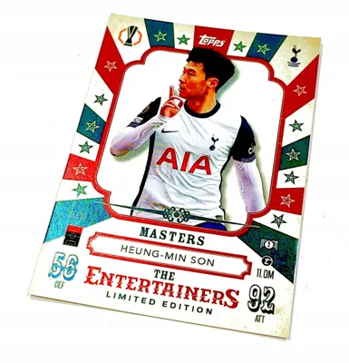 Image de Match Attax 2024/25 Card. Ele10 Heung-Min Son / The Entertainers