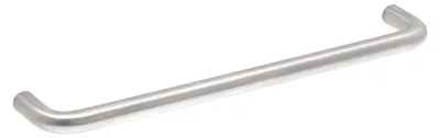 Produktbild von Griff für Möbel aus Edelstahl, Lochabstand 192 mm, gebürsteter Edelstahl