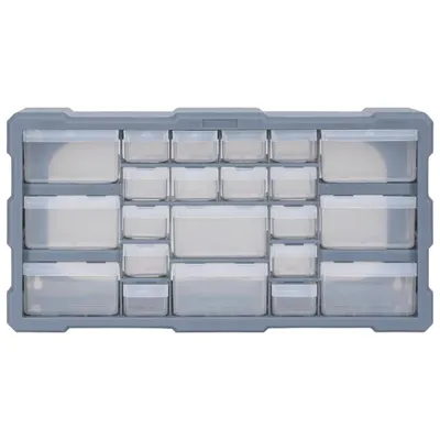 Zdjęcie produktu dla vidaXL Organizer wieloszufladowy z 22 szufladami 49x16x25,5 cm