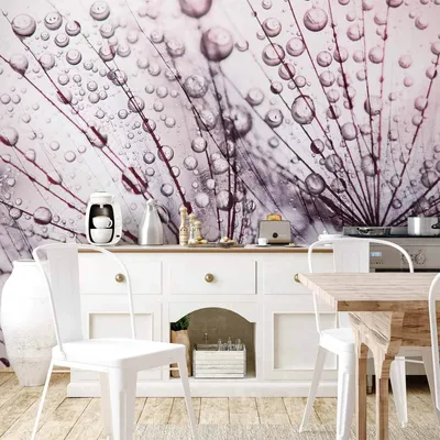 Produktbild von Vlies Fototapete - Rainy Time 450x315 cm Blumen b-C-0664-a-a