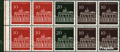 Produktbild von Briefmarken BRD (BR.Deutschland) 1967 Mi Hbl17 postfrisch
