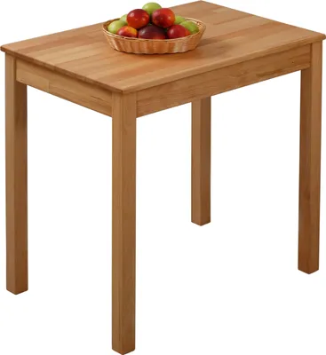Produktbild von Krok Wood Esstisch Tomas aus Massivholz in Buche 75x50x75 cm