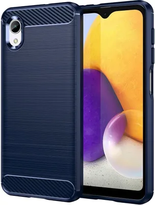 Produktbild von König Design Hülle kompatibel mit Kunststoff Soft Handyhülle - Handy Case Blau