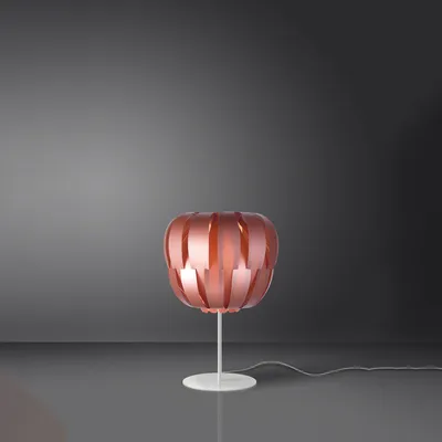 Obrázok produktu pre Stolová lampa s podstavcom 1 Light Queen Polilux Pink Metallic  Italy