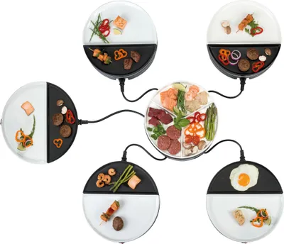 Produktbild von Bourgini Chef’s Dinner Party Gourmet-Set – 5 Personen – Backblech – PFAS-frei