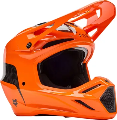 Image de FOX V3 RS Fracture Carbon Motocross Helm, orange, L (59/60)