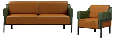 Produktbild von Wohnzimmer Sofagarnitur 3+1 Sitzer Sofa Sessel Polster Couchen Luxus Set 2tlg