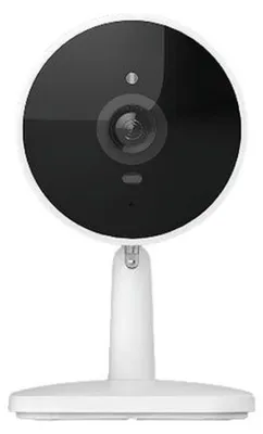 Productafbeelding van Yale SV-IC-1A-W-EU beveiligingscamera, boxmodel, IP-beveiligingscamera voor binnen, geschikt voor plaatsing op een tafel of aan de muur