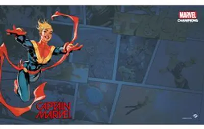 Immagine prodotto di Marvel Champions: Tappetino da gioco di Captain Marvel