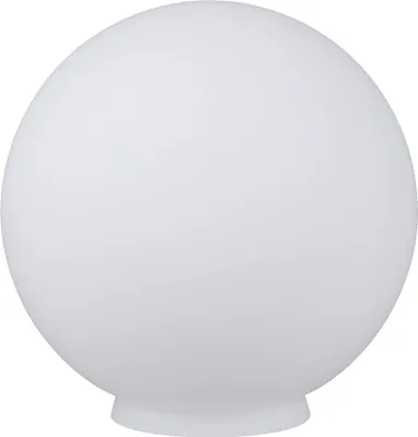 Image de Verre sphérique blanc mat Ø 300mm Verre de lampe de remplacement Verre de lampe rond Verre opalin