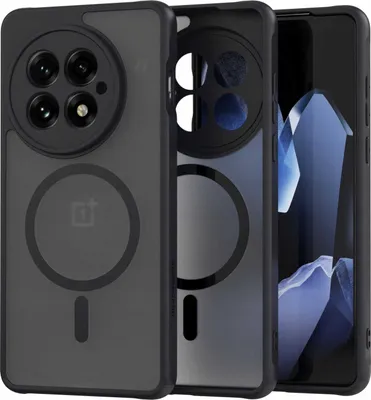 Image de Étui magnétique MagSafe SPACECASE Hybrid Mag pour OnePlus 13 Noir