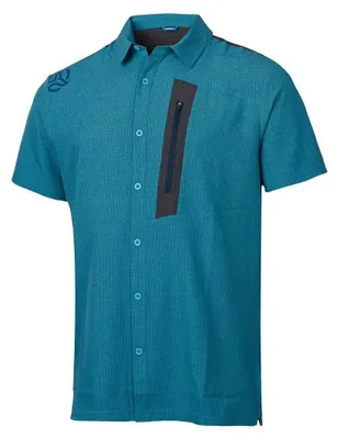 Produktbild von Ternua Kotni Kurzarmhemd Blau M Mann Blau M