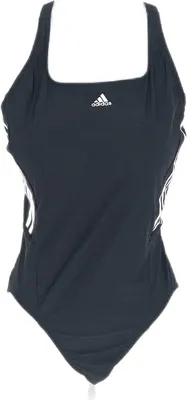 Produktbild von adidas Damen Mid 3-Stripes Badeanzügo schwarzWhite 40 Swimming Athletic Sports