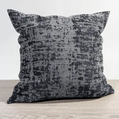 Produktbild von Kissen von Lysel - schwarz Mafana 48x48, synthetisches Mischgewebe Dekokissen