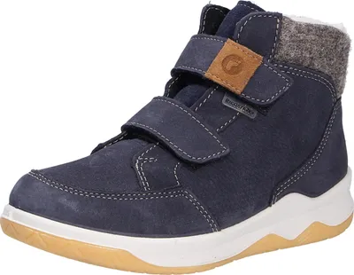 Produktbild von Ricosta Jungen Stiefel, blau(seegrau (8)), Gr. 31