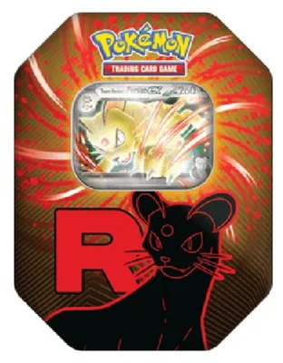 Obrázek produktu pro Pokémon Team Rocket Tins: Team Rockets Persian ex Tin