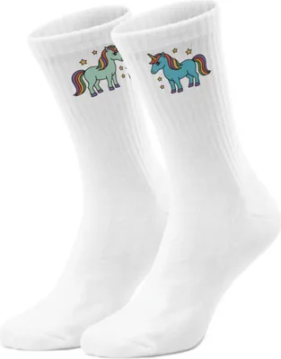 Produktbild von epicsocks Unicorn Dreams Einhornfreude Socken in 42-46 im Paar