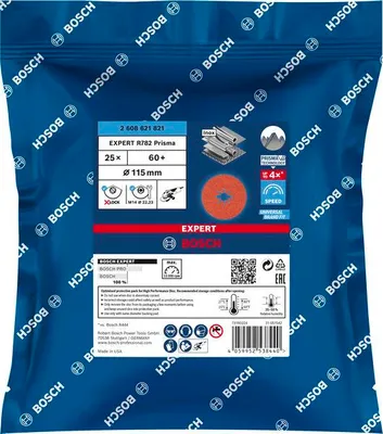 Produktbild von EXPERT R782 Fiberscheibe X-LOCK, 115mm, K60, 25-tlg.