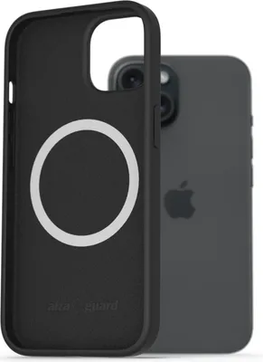 Obrázek produktu pro AlzaGuard Silicone Case Compatible with Magsafe pro iPhone 15 černý