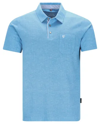 Produktbild von Hajo Übergrößen Polo Stay Fresh hellblau melange