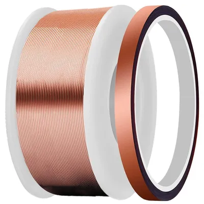 Productafbeelding van Geëmailleerde koperdraad 24AWG - 0,5 mm x 84 m - Hoge temperatuur bestendige wikkeldraad