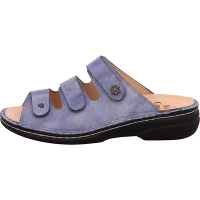 Produktbild von Finn Comfort Komfort Pantoletten Menorca-Soft Damen 31303833383930 Blau 41 EU